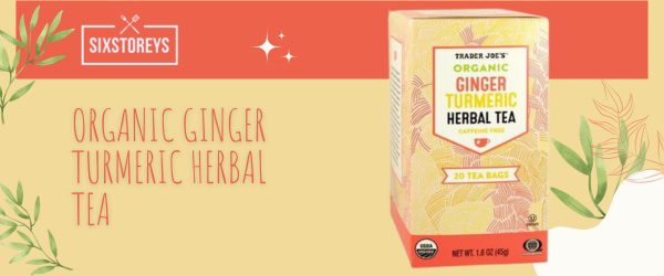 Organic Ginger Turmeric Herbal Tea - Best Trader Joe's Tea