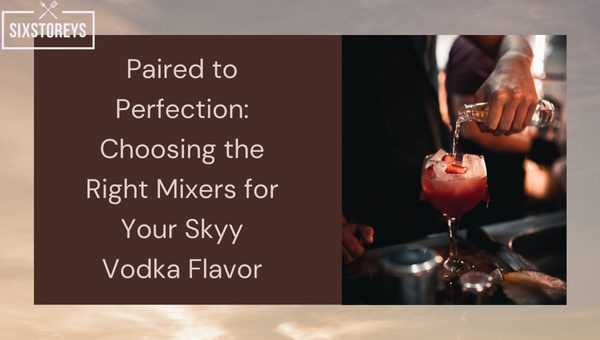 Paired to Perfection: Choosing the Right Mixers for Your Skyy Vodka Flavor