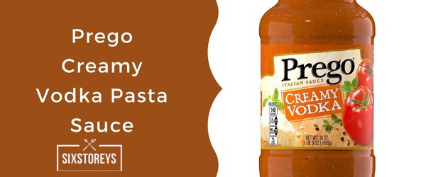 Prego Creamy Vodka Pasta Sauce