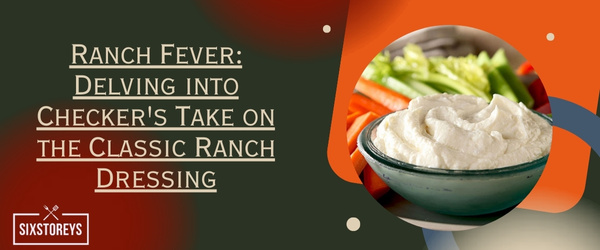 Classic Ranch Dressing - Best Checker's Sauce