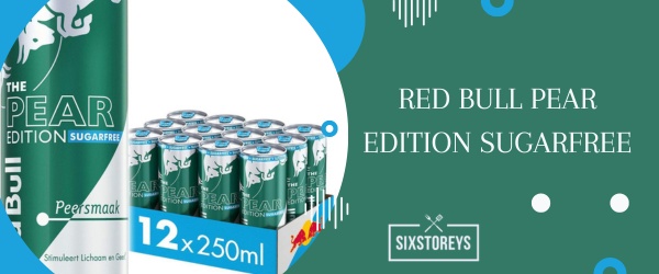 Red Bull Pear Edition Sugarfree - Best Red Bull Flavor