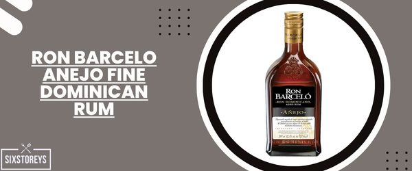 Ron Barcelo Anejo Fine Dominican Rum - Best Gold Rum