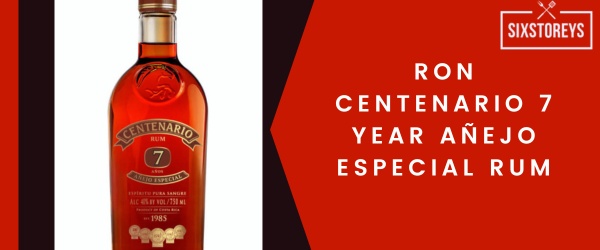 Ron Centenario 7 Year Anejo Especial Rum