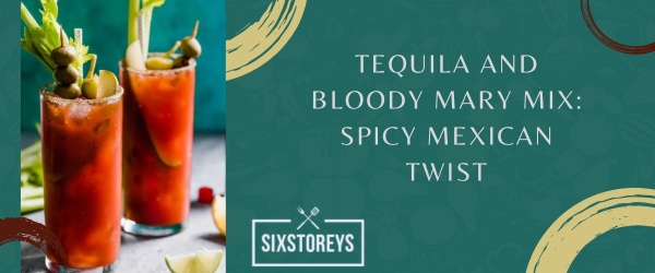 Tequila and Bloody Mary Mix - Mix With Tequila to Drink