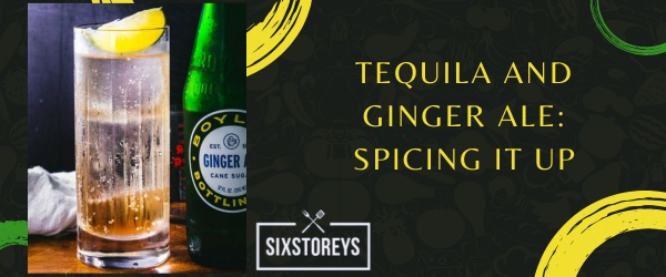 Tequila and Ginger Ale - Mix With Tequila to Drink