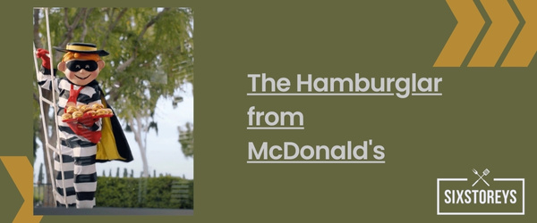 The Hamburglar from McDonald's - Best Fast Food Mascot