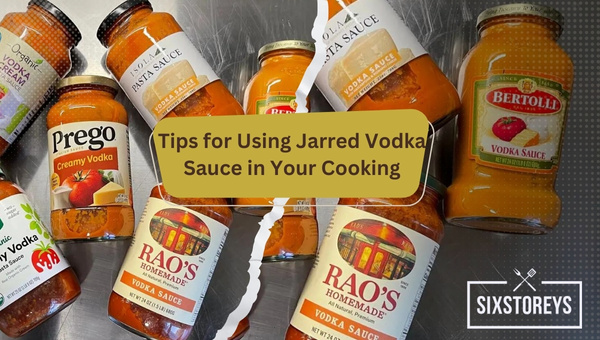 Tips for Using Jarred Vodka Sauce in Your Cooking