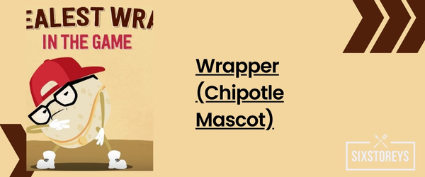 Wrapper (Chipotle Mascot) - Best Fast Food Mascot