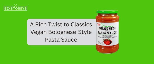 Vegan Bolognese-Style Pasta Sauce - Best Trader Joe's Pasta Sauce in 2024