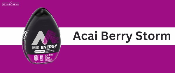 Acai Berry Storm - Best Mio Flavors