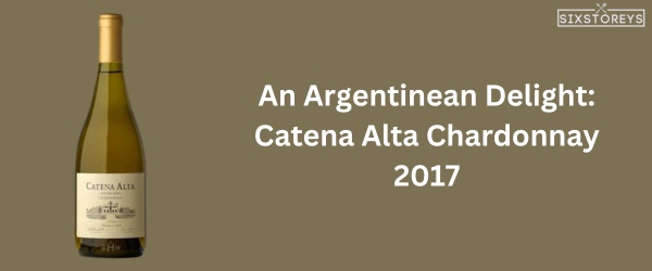 Catena Alta Chardonnay 2017 - Best Chardonnay Wine of 2024