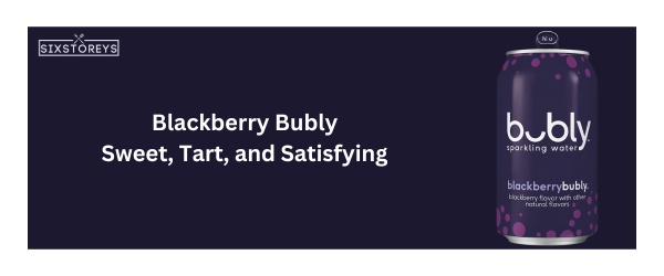 Blackberry Bubly - Best Bubly Flavor