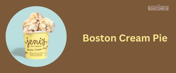 Boston Cream Pie - Best Jeni's Ice Cream Flavor