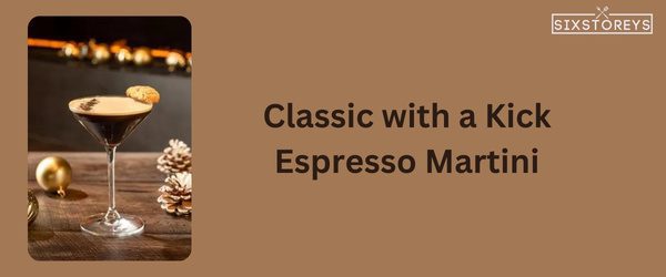 Espresso Martini - Winter Vodka Cocktail