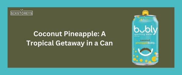 Coconut Pineapple - Best Bubly Flavor