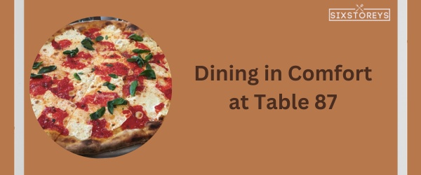 Table 87 - Best Place To Get Pizza In Brooklyn