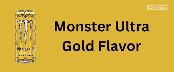Monster Ultra Gold Flavor - Best Keto Friendly Energy Drink