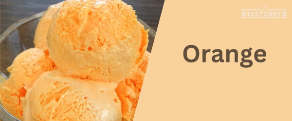 Orange - Best Mochi Ice Cream Flavor