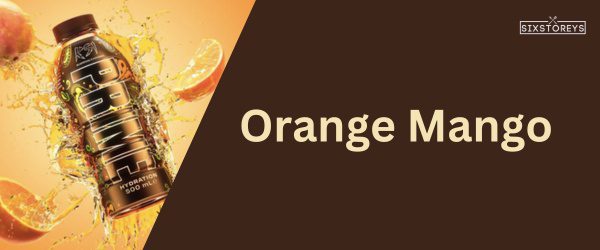 Oranžové mango - najlepšia prvotná hydratačná príchuť