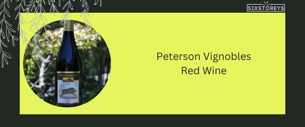 Peterson Vignobles Red Wine - Best Red Blend Wine in 2024