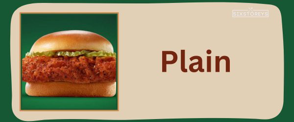 Plain - Best Wingstop Chicken Sandwich Flavor