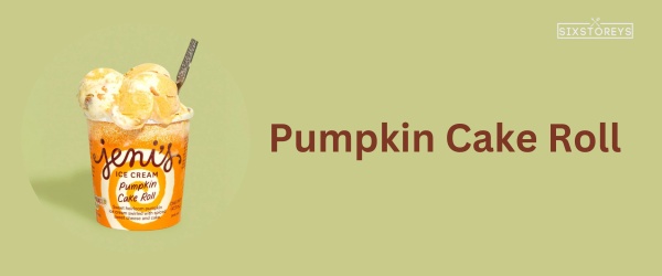 Pumpkin Cake Roll - Best Jeni's Ice Cream Flavor