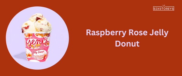Raspberry Rose Jelly Donut - Best Jeni's Ice Cream Flavor