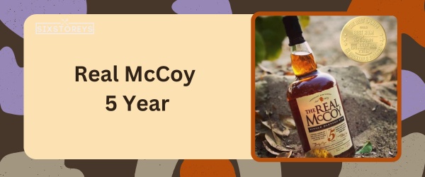 Real McCoy 5 Year - Best Rum for Daiquiri