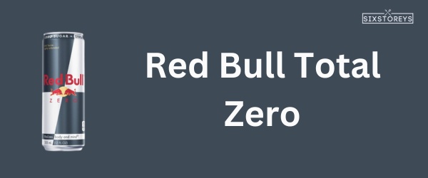 Red Bull Total Zero - Best Keto Friendly Energy Drink