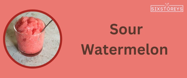 Sour Watermelon - Best Snow Cone Flavor