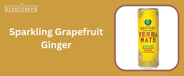 Sparkling Grapefruit Ginger - Best Yerba Mate Flavor