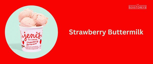 Strawberry Buttermilk - Best Jeni's Ice Cream Flavor