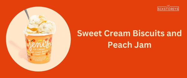 Sweet Cream Biscuits and Peach Jam - Best Jeni's Ice Cream Flavor