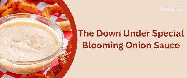 Blooming Onion Sauce - Best Chicken Nugget Sauce