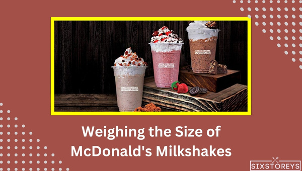 Weighing the Size of McDonald's Milkshakes
