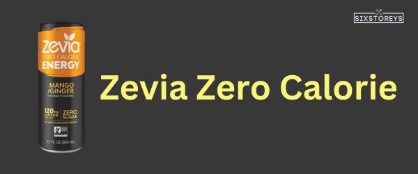 Zevia Zero Calorie - Best Keto Friendly Energy Drink