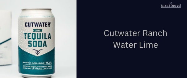 Cutwater Ranch Water Lime - Best Canned Ranch Water