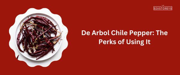 De Arbol Chile Pepper - Best Poblano Pepper Substitute