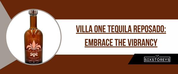Villa One Tequila Reposado - Best Reposado Tequila of 2024
