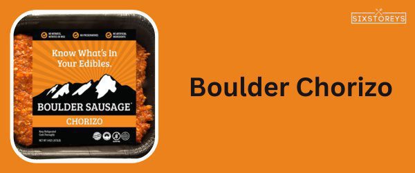 Boulder Chorizo - Best Chorizo Brand