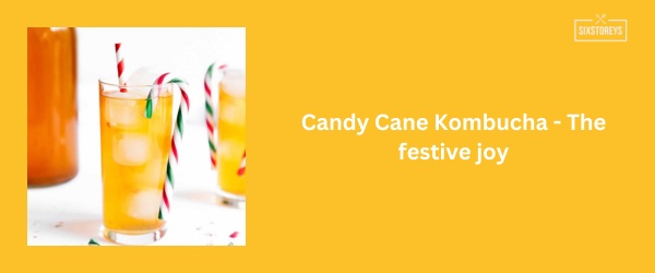 Candy Cane Kombucha - Best Kombucha Flavor