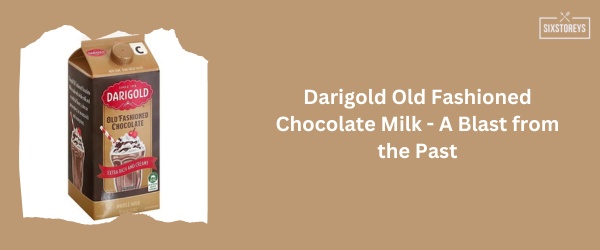 Darigold Old Fashioned - Best Chocolate Milk