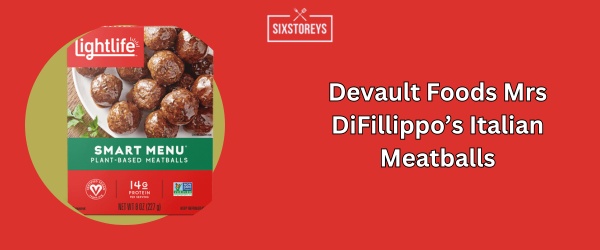 Devault Foods Mrs DiFillippo’s Italian Meatballs - Best Frozen Meatballs (2024)