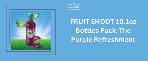 FRUIT SHOOT 10.1oz Bottles Pack - Best Purple Snack Idea