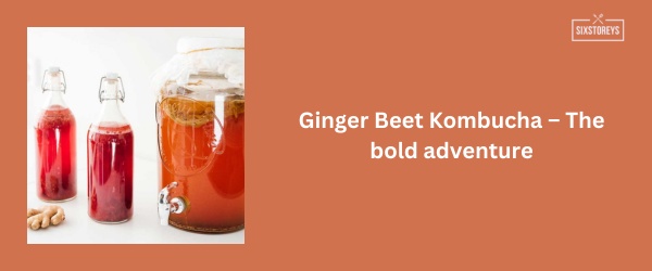 Ginger Beet Kombucha - Best Kombucha Flavor