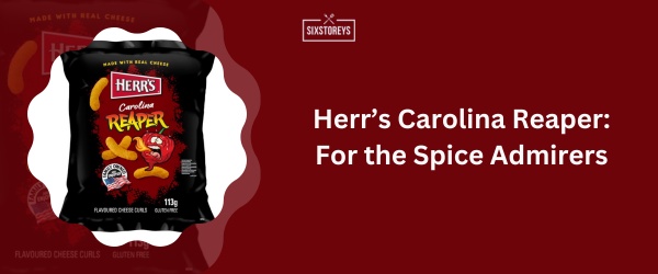 Herr’s Carolina Reaper - Best Cheese Puff