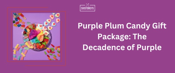 Purple Plum Candy Gift Package - Best Purple Snack Idea