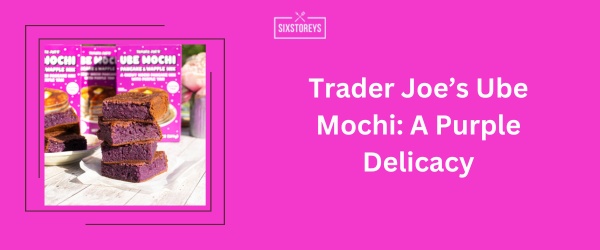 Trader Joe’s Ube Mochi - Best Purple Snack Idea