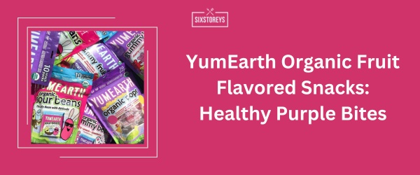YumEarth Organic Fruit Flavored Snacks - Best Purple Snack Idea