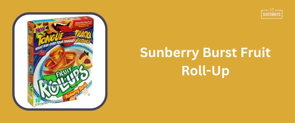 Sunberry Burst Fruit Roll-Up - Best Fruit Roll-Ups Flavor
